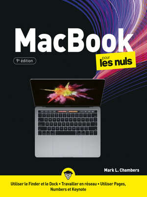 cover image of MacBook pour les Nuls, grand format 9e éd.